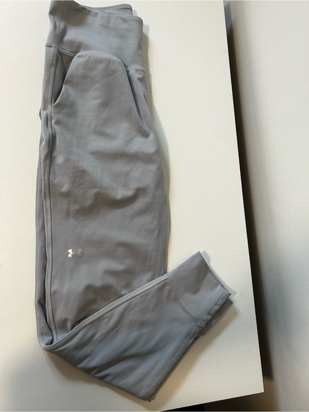 Under Armour Gray Women's Track Joggers with Logo